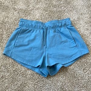 Lululemon inner glow high-rise 3” shorts, size 6